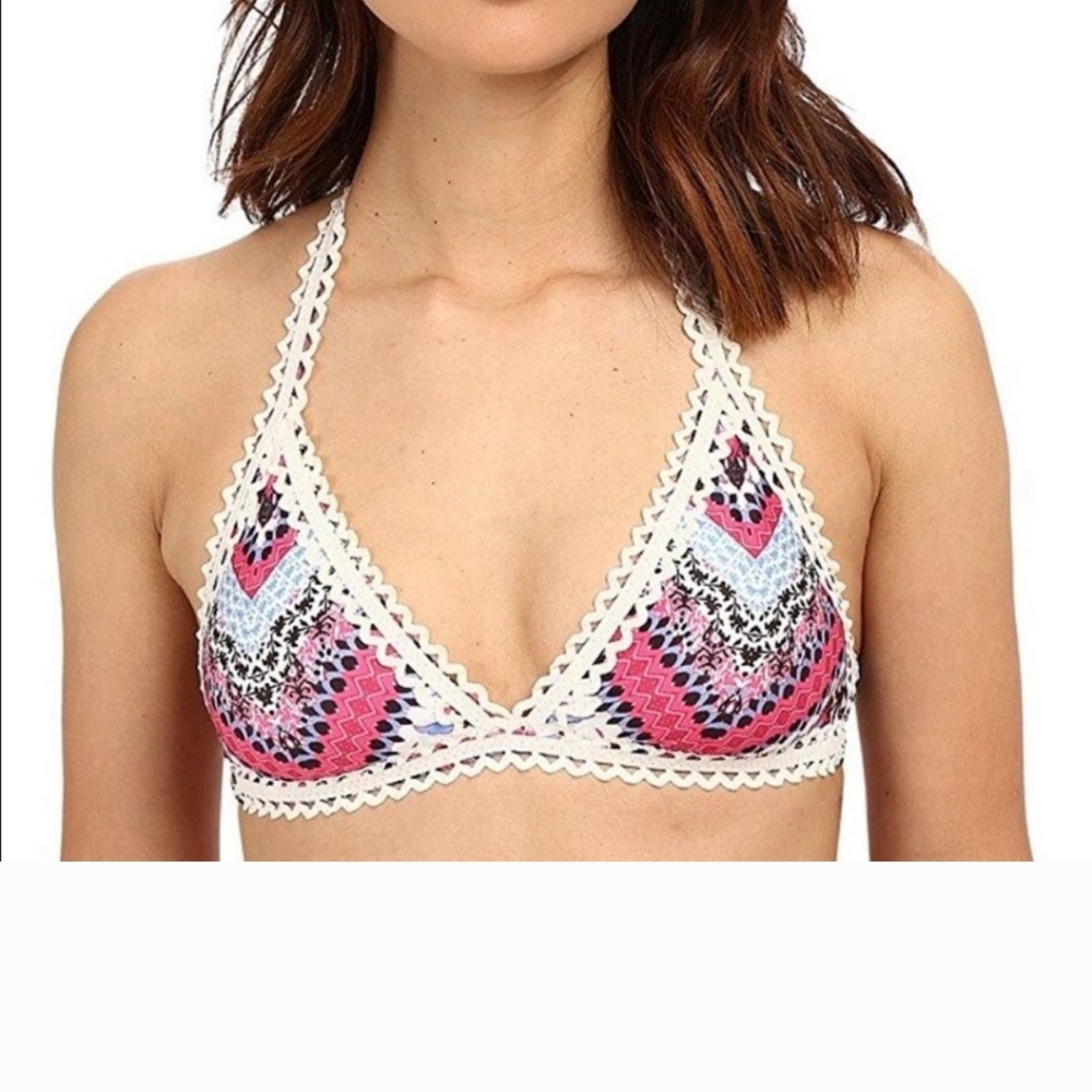 Becca Rebecca Virtue Secret Garden Bikini Top